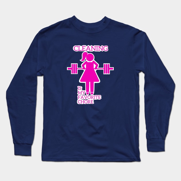 Women who clean Long Sleeve T-Shirt by TimAddisonArt